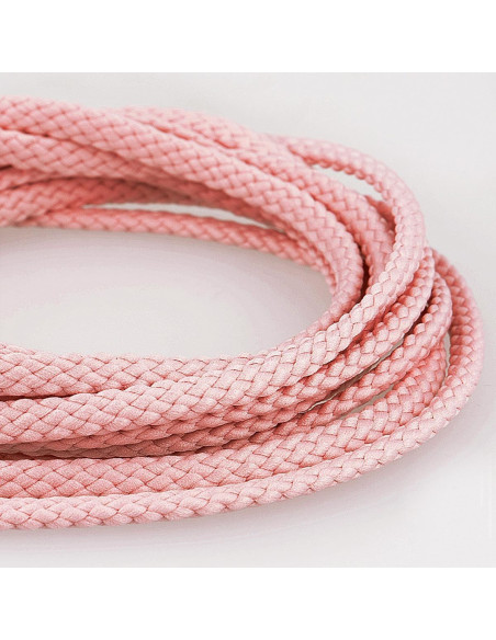 Flat cord anorak - Pink