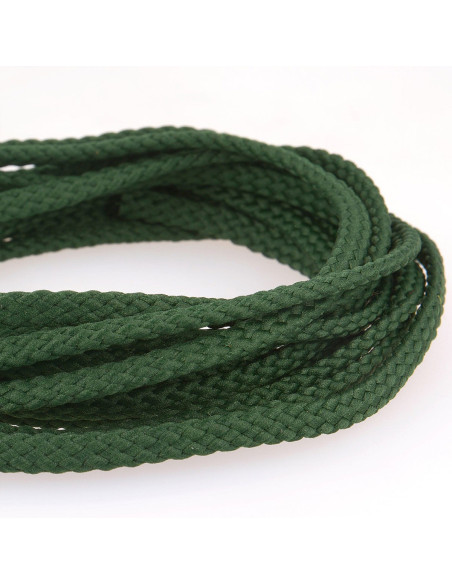Flat cord anorak - Bottle green