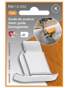 Magnetic sewing guide