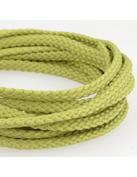 Flat cord anorak - Almond green