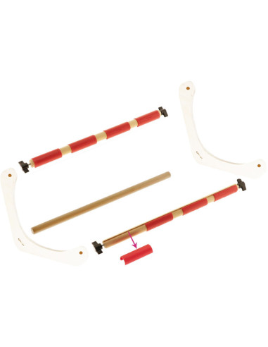 Rods with clips for 60 cm embroidery frame