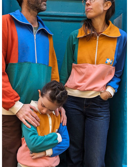 Retro Sweatshirt Pattern Atlas for Kids & Adults - Marmaï Patterns