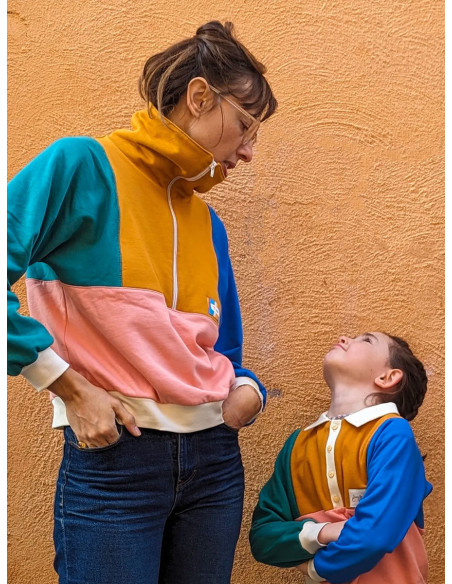 Retro Sweatshirt Pattern Atlas for Kids & Adults - Marmaï Patterns
