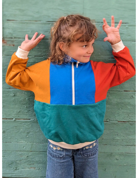Retro Sweatshirt Pattern Atlas for Kids & Adults - Marmaï Patterns