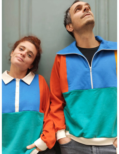 Retro Sweatshirt Pattern Atlas for Kids & Adults - Marmaï Patterns