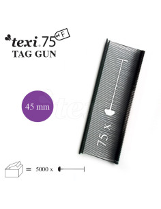 Set of 5000 staples for Texi Fine stapler - Black