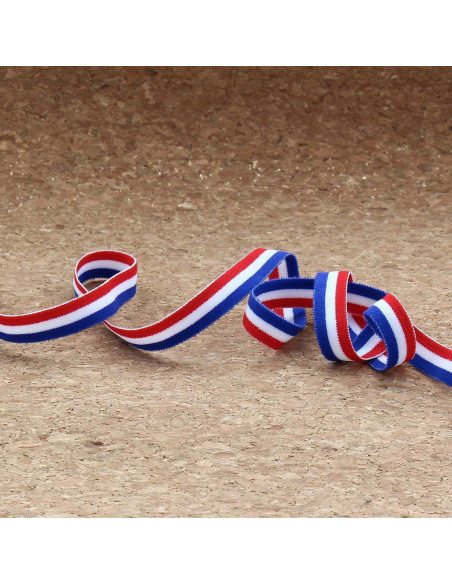 Tricolor elastic - 10 mm