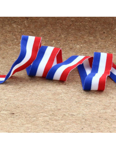 Tricolor elastic - 25 mm