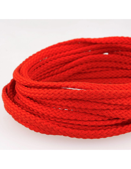 Flat cord anorak - Bright red