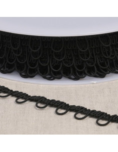Elastic loop trim - Black