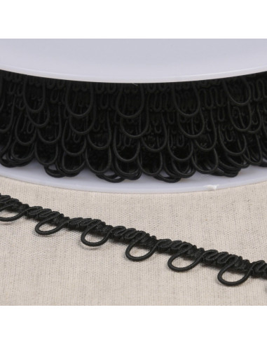 Elastic loop trim - Black