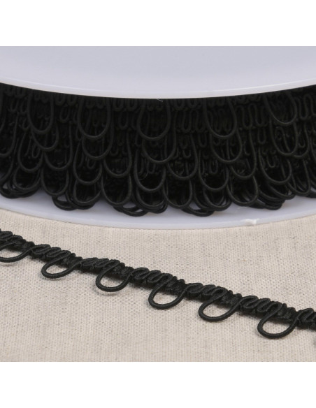 Elastic loop trim - Black