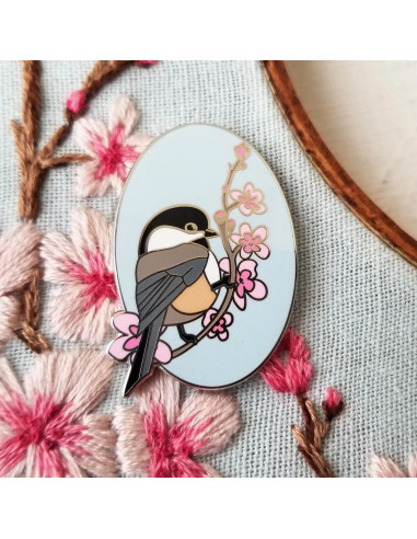 Magnetic Needle Holder - Blue Tit