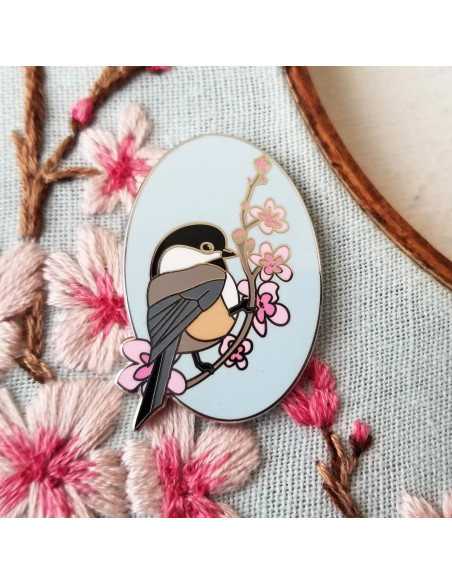 Magnetic Needle Holder - Blue Tit