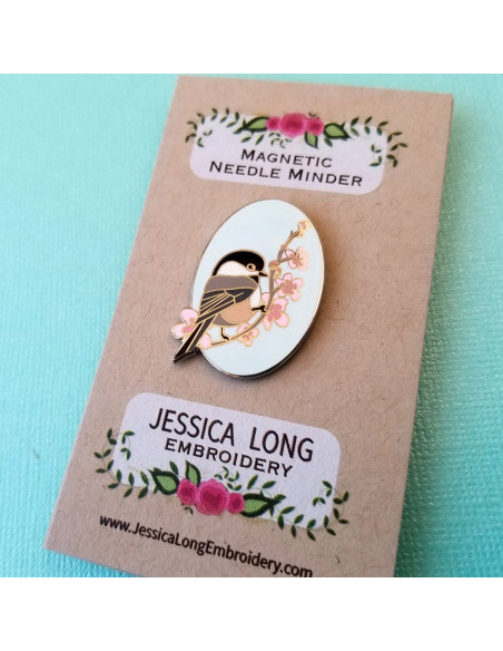 Magnetic Needle Holder - Blue Tit