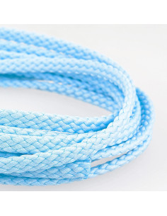 Flat cord anorak - Sky blue
