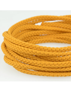 Flat cord anorak - Yellow gold