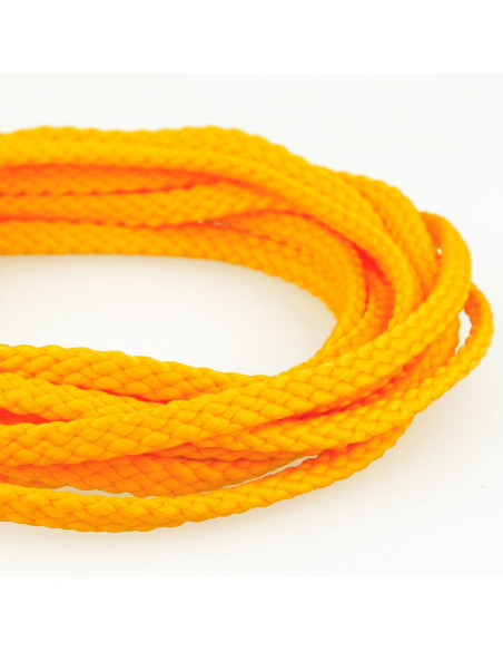 Flat cord anorak - Orange yellow