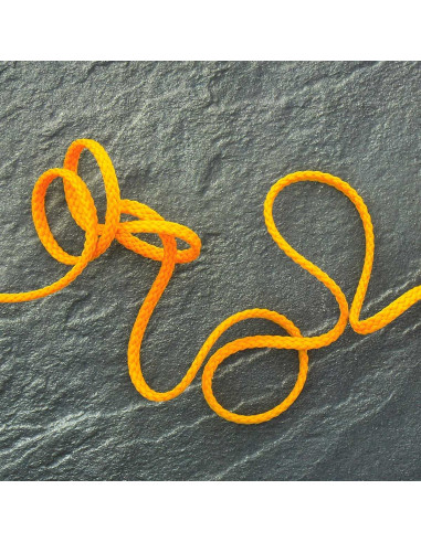 Flat cord anorak - Orange yellow