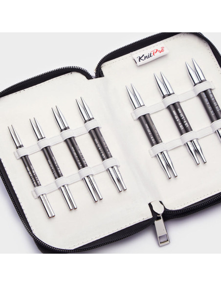 KnitPro Carbon Short Circular Knitting Needle Case