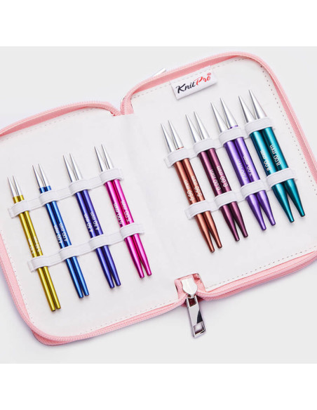 KnitPro Deluxe Zing Short Circular Knitting Needle Set