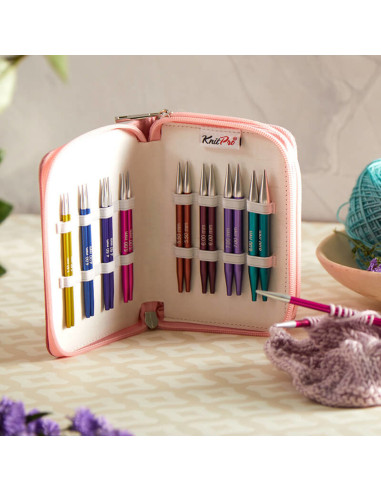 KnitPro Deluxe Zing Short Circular Knitting Needle Set