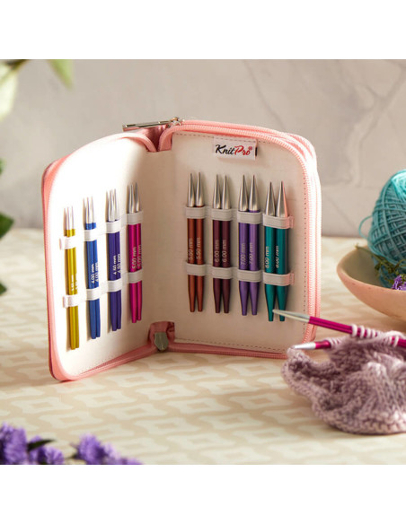 KnitPro Deluxe Zing Short Circular Knitting Needle Set