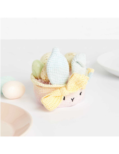 Crochet Kit - Pastel Easter Basket