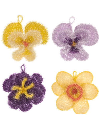 Crochet Kit - Spring Flower Sponge