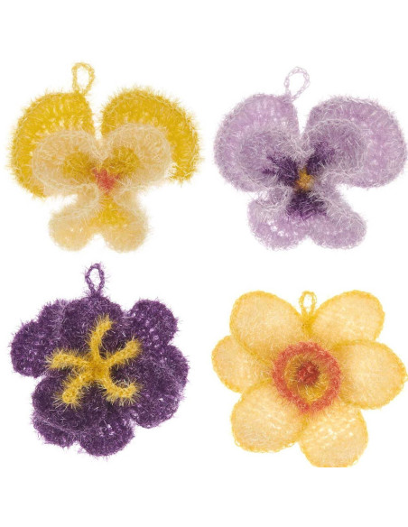 Crochet Kit - Spring Flower Sponge