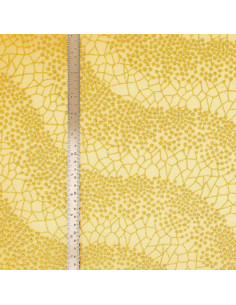 Mila lace fabric - Mustard yellow 2