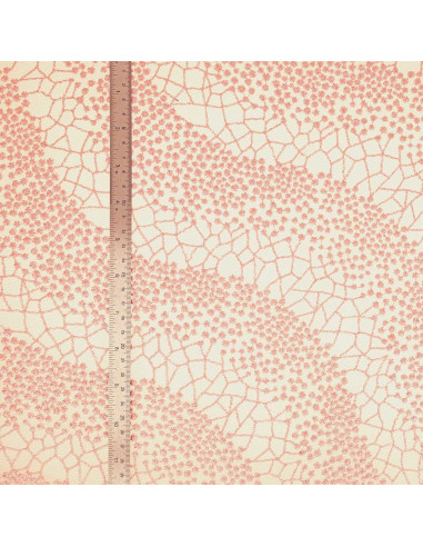 Mila lace fabric - Dark pink