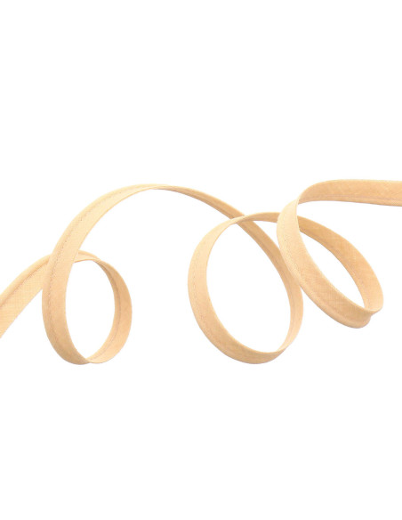 All-textile piping 10 mm - Champagne