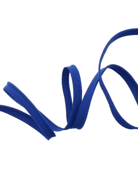 All-textile piping 10 mm - Bleu de France
