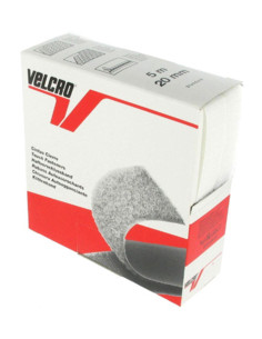 VELCRO® Brand sew-on white 20 mm wide box of 5 meters