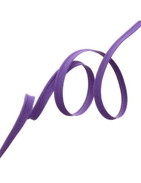 All-textile piping 10 mm - Purple