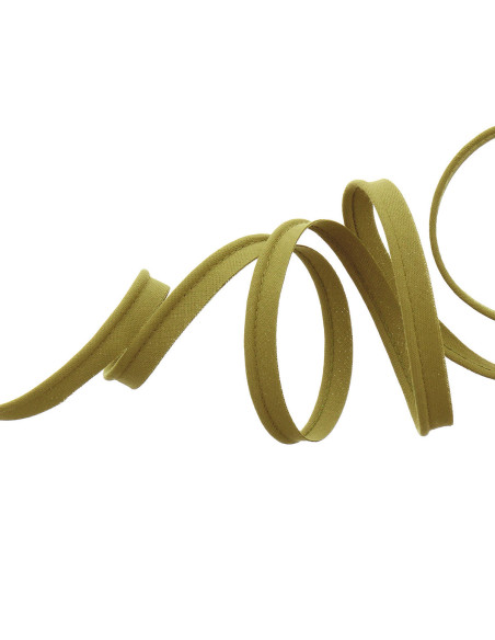 All-textile piping 10 mm - Olive