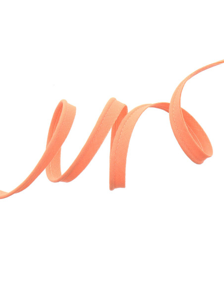 All-textile piping 10 mm - Salmon