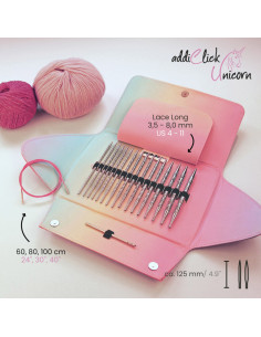 Addi Click Unicorn - Circular Knitting Needle Kit