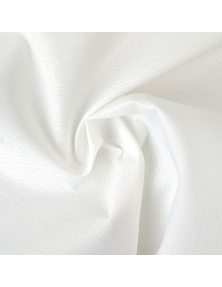 Waterproof and ultra-resistant canvas fabric - White
