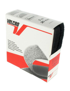 VELCRO® Brand sew-on black 20 mm wide box of 5 meters