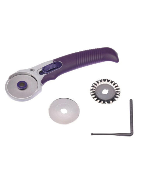 Circular cutter kit + 3 blades + guide arm