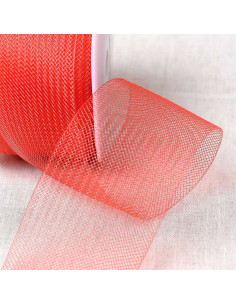 Crinoline horsehair braid - Red
