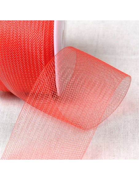 Crinoline horsehair braid - Red