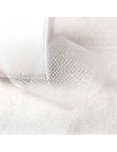 Crinoline braid horsehair - Transparent