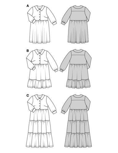 Dress pattern - Burda 5802