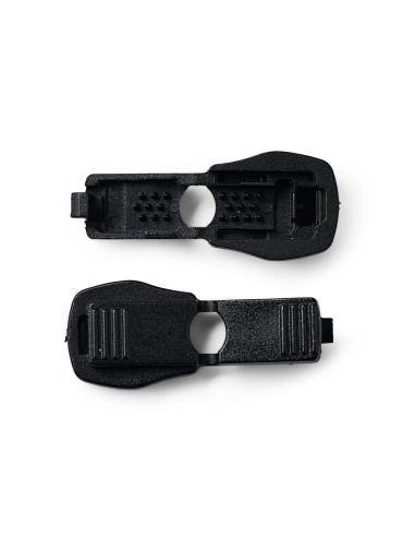 Set of 2 foldable cord ends - Black