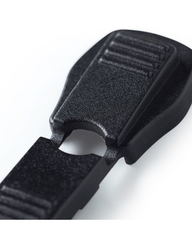 Set of 2 foldable cord ends - Black