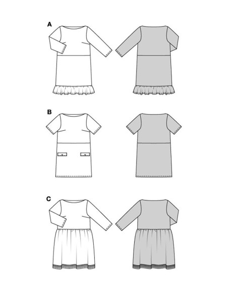 Dress pattern - Burda 5804