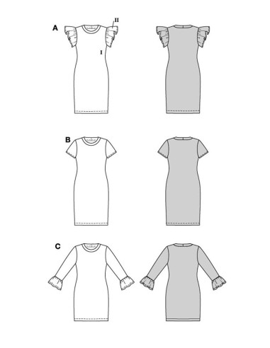 Dress pattern - Burda 5805